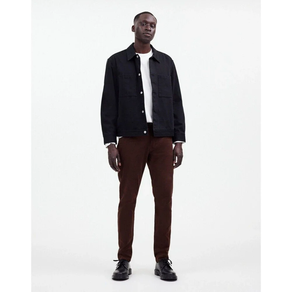 Madewell Pants Mens 28x32 Brown Athletic Allday Slim NR446 Casual Office NWT